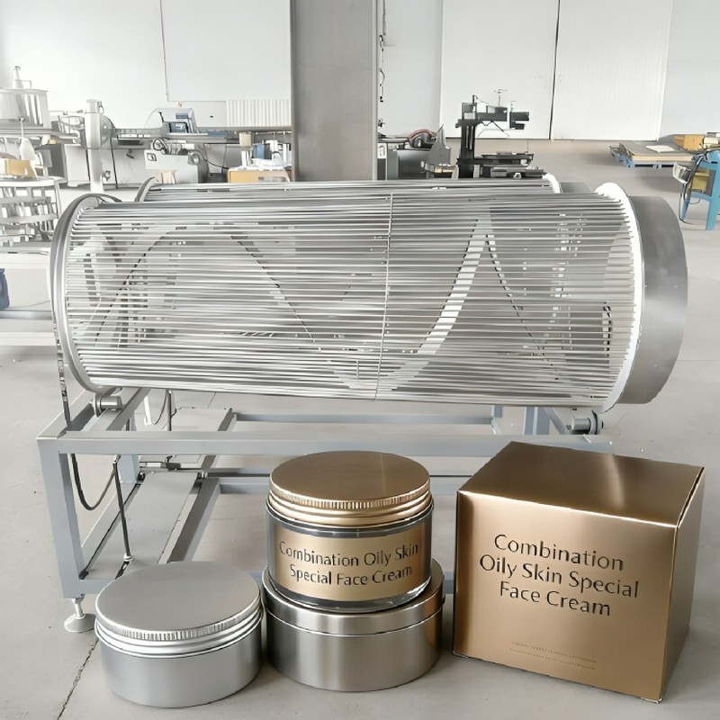 Kombination olieagtig hud Special Face Cream Metal Box Production Line