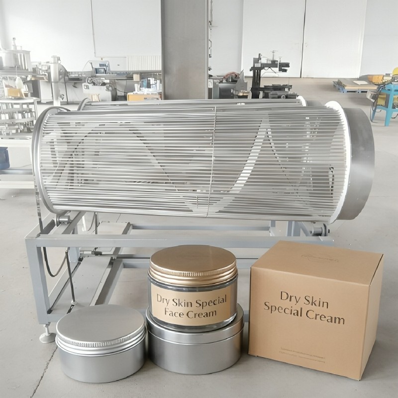 Dry Skin Special Face Cream Metal Box Production Line
