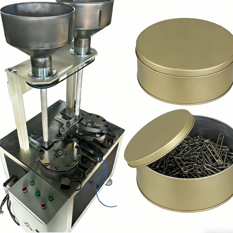 Hårklemme metalboks produktionslinje