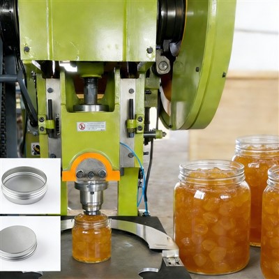 Produktionslinje med Jelly-gevindhætte