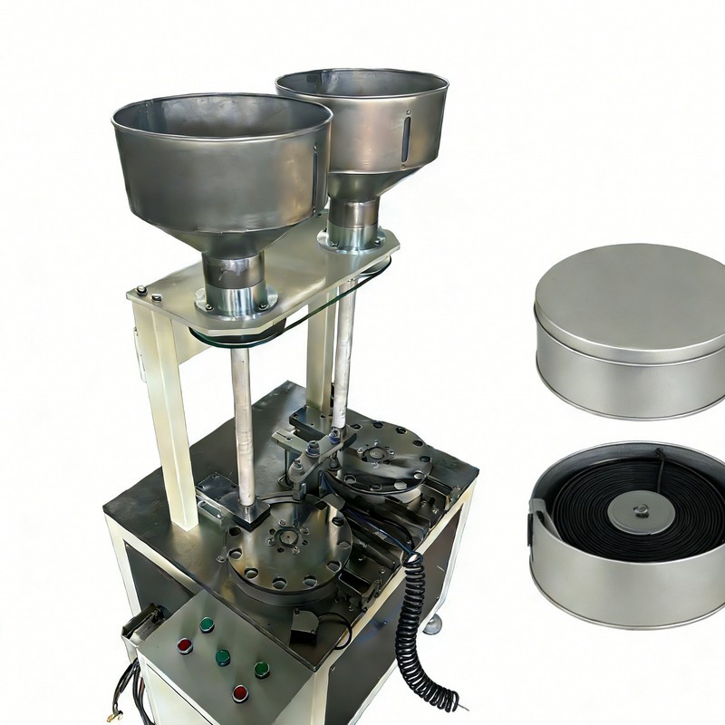 Fjeder tilbagetrækkelig kabel metalboks produktionslinje